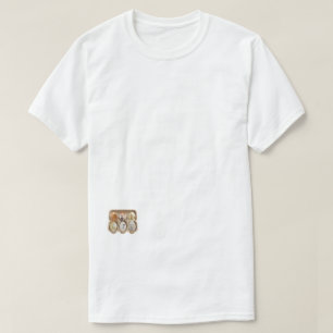 T-shirt EggHead – Carton d'œufs avant et arrière