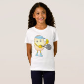 T-shirt Egghead de tennis (Devant entier)