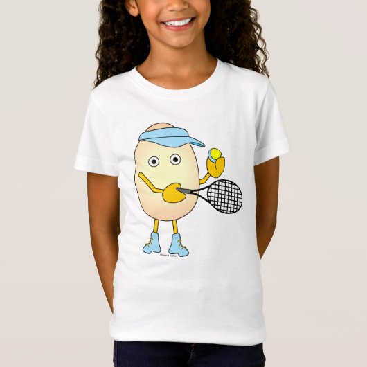 T-shirt Egghead de tennis (Devant)
