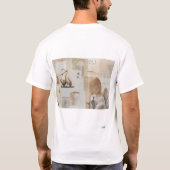 T-shirt EggHead – Devant carré de poitrine et dos (Dos)