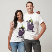 T-shirt eggplant art (Unisexe)