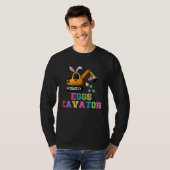 T-shirt Eggs Cavator Hoppy Easter Day Rabbit Bunny Kids 1 (Devant entier)