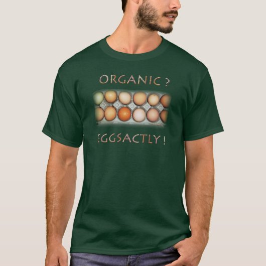 T-SHIRT EGGSACTLY (Devant)