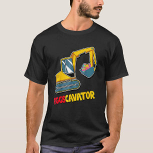 T-shirt Eggscavator Happy Easter Excavator Chasse Oeuf 1