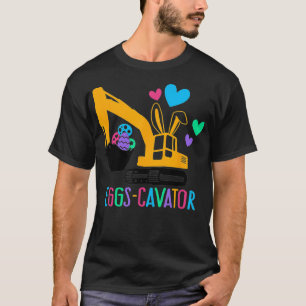 T-shirt EGGSCAVATOR OEufs Cavateur Enfants Bébés Mignons P