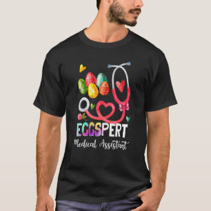 T-shirt Eggsperer Assistant Médicale Bunny Stethoscope Eas