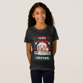 T-Shirt Église australienne Shepherd Merry Woofmas (Devant entier)
