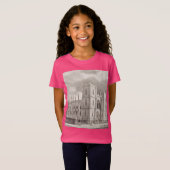 T-Shirt Église chrétienne médiévale (Devant entier)