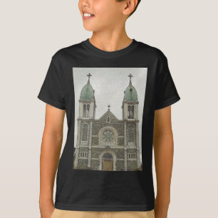 T-shirt Église de pierre