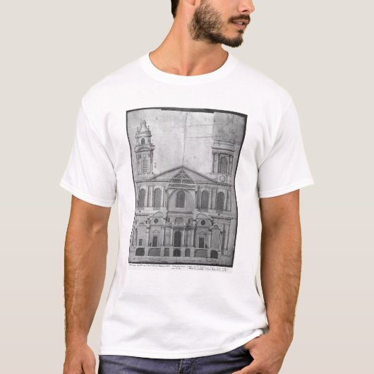 T-shirt Église de Saint-Sulpice (Devant)
