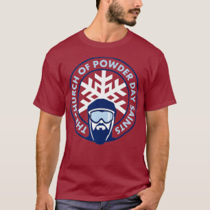 T-shirt Église des Saints du Jour des Poudres Emblème ro