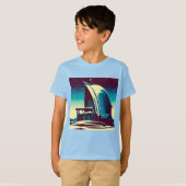 T-shirt Église futuriste SF 1 (Devant entier)