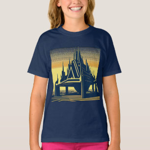 T-shirt Église futuriste SF 2