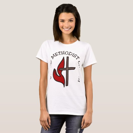 T-shirt Église méthodiste unie (Devant entier)