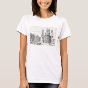 T-shirt Eglise Notre Dame, Salzbourg, Autriche, de 'Ent