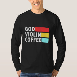 T-shirt Église violoniste chrétienne Culte violon Joueur 1