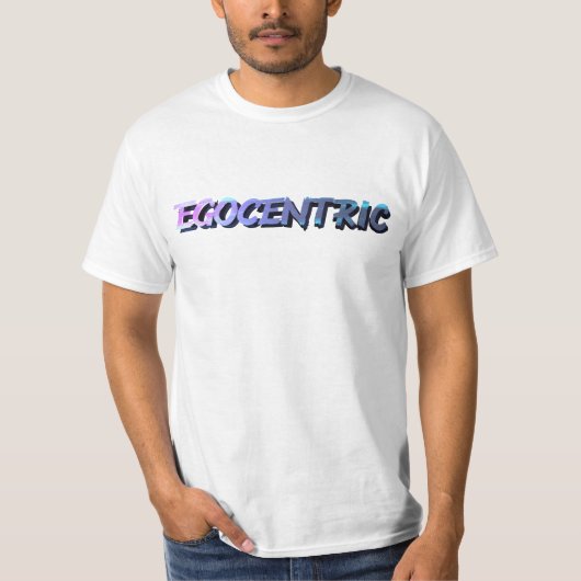 T-shirt Egocentric (Devant)