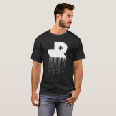 T-shirt Égouttement (Devant entier)