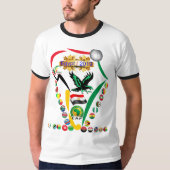 T-shirt Egypt 2019 africa cup (Devant)