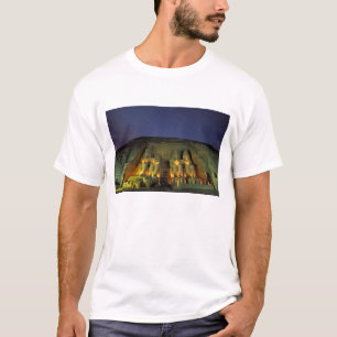 T-shirt Egypte, Abu Simbel, personnages colossaux de Rams