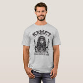 T-shirt Égypte ancienne Kemet Histoire noire (Devant entier)