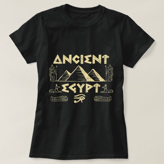 T-shirt Égypte ancienne Pyramide égyptienne (Design devant)