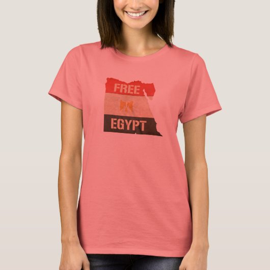 T-SHIRT EGYPTE LIBRE (Devant)