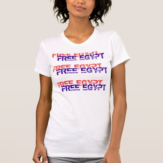 T-SHIRT EGYPTE LIBRE (Devant)