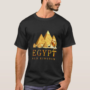 T-shirt Égypte Vieux Royaume Pyramides Pharaon Ancien Égyp