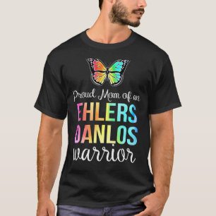 T-shirt Ehlers Danlos Sensibilisation T Fier Maman Papillo