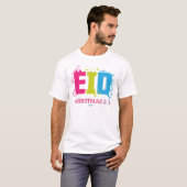 T-shirt Eid : Noël 2,1 (Devant entier)