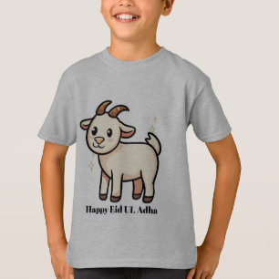T-shirt Eid Ul Adha chèvre mignon pour garçons 