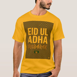 T-shirt Eid ul Adha Mubarak Design Islamique Moderne Minim