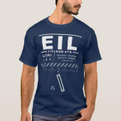 T-shirt Eielson de la base aérienne de l'AFB (Devant)