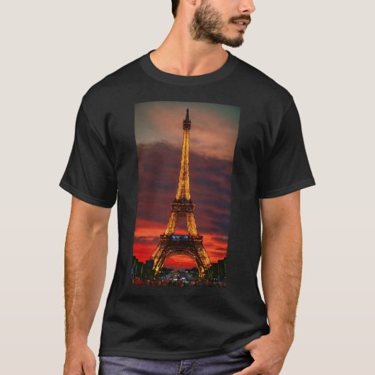 T-shirt Eiffel tower (Devant)