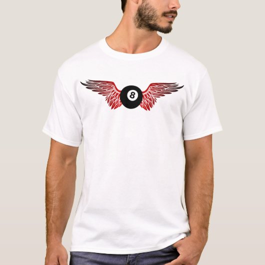 T-shirt eightball de vol (Devant)