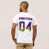 T-SHIRT EIGHTEEN04 (Dos entier)