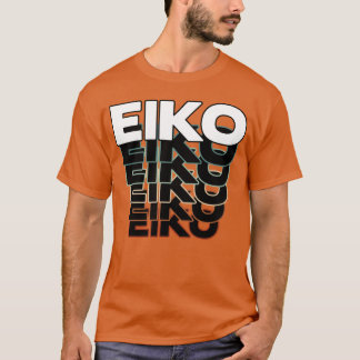 T-shirt Eiko Drôle Rétro Vintage Coucher de soleil Eiko 80
