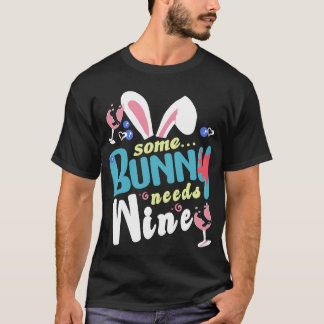 T-shirt einige hasen brauchen wein