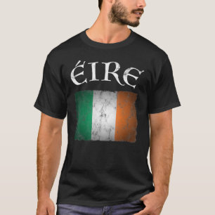 T-shirt Eire Irlande Drapeau I Idée de Jour de la Saint Pa