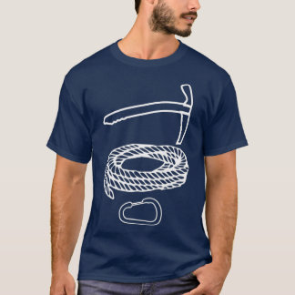 T-shirt Eisspitzhacke Escalade corde Eice Climber