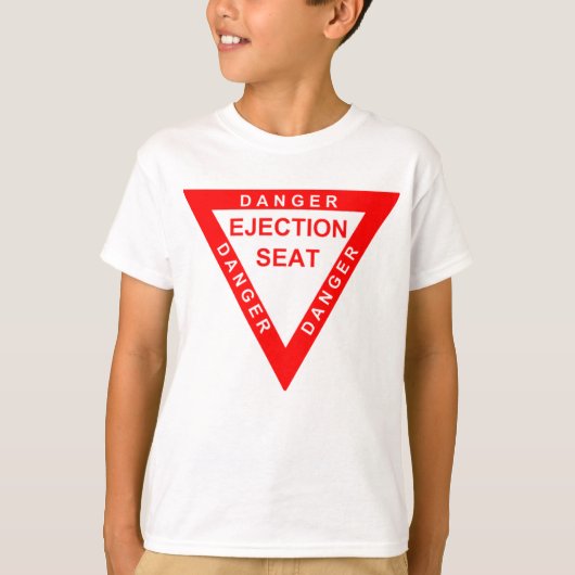 T-shirt Éjection - Enfants en danger (Devant)