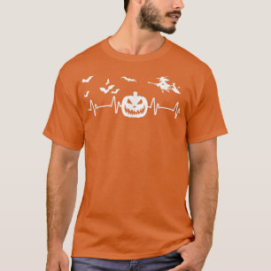 T-shirt EKG Infirmière Costume D'Halloween Pour Femmes, Ci