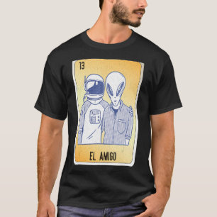 T-shirt EL Amigo Cartes de Bingo de loterie mexicaine