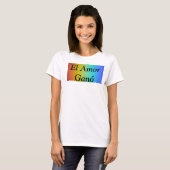 T-shirt El Amor Ganó (Devant entier)