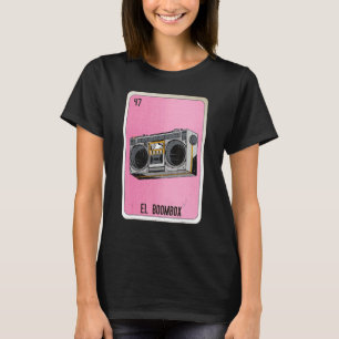 T-shirt El Boombox Mexican Slang Lottery Bingo Cards