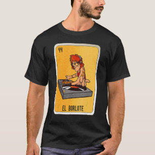T-shirt El Borlote Mexicaine Lotterie Cartes de Bingo