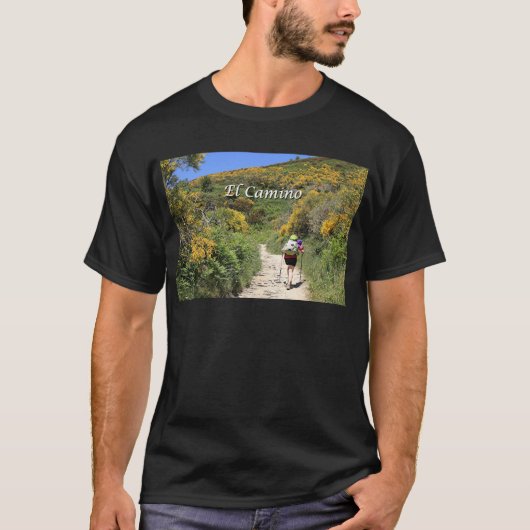 T-shirt EL Camino De Saint-Jacques-de-Compostelle, (Devant)