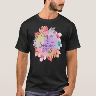 T-shirt El Camino de Santiago 2023 Chemin de Saint Jacques