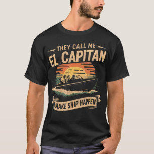 T-shirt El Capitan Sunset Conception de bateau Faire arriv